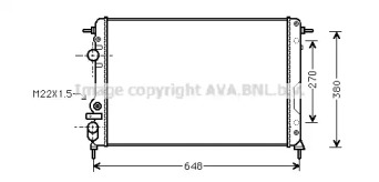 Теплообменник (AVA QUALITY COOLING: RTA2241)