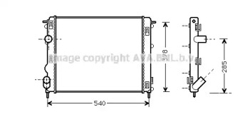 Теплообменник (AVA QUALITY COOLING: RTA2269)