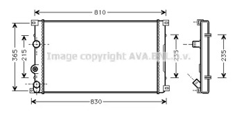 Теплообменник (AVA QUALITY COOLING: RTA2276)