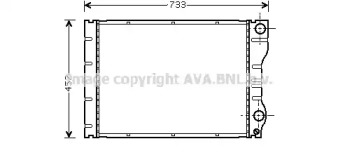 Теплообменник (AVA QUALITY COOLING: RTA2293)