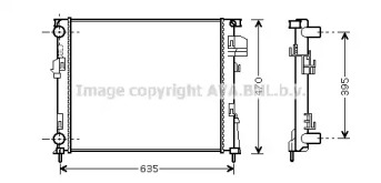 Теплообменник (AVA QUALITY COOLING: RTA2303)