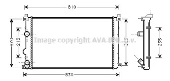 Теплообменник (AVA QUALITY COOLING: RTA2321)