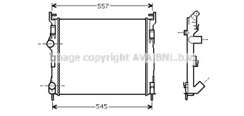 Теплообменник (AVA QUALITY COOLING: RTA2326)