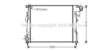 Теплообменник (AVA QUALITY COOLING: RTA2427)