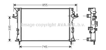 Теплообменник (AVA QUALITY COOLING: RTA2438)