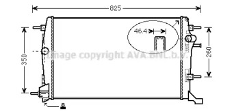 Теплообменник (AVA QUALITY COOLING: RTA2616)