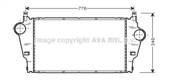 Теплообменник (AVA QUALITY COOLING: RTA4295)