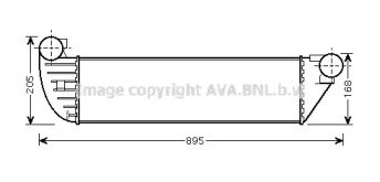 Теплообменник (AVA QUALITY COOLING: RTA4397)