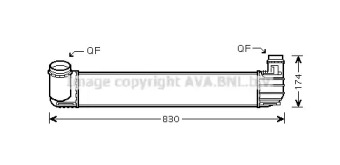 Теплообменник (AVA QUALITY COOLING: RTA4413)