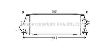 Теплообменник (AVA QUALITY COOLING: RTA4456)