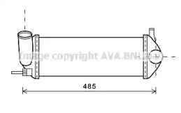 Теплообменник (AVA QUALITY COOLING: RTA4471)