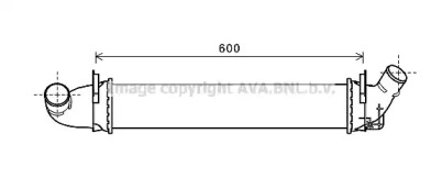 Теплообменник (AVA QUALITY COOLING: RTA4496)