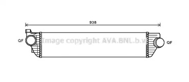 Теплообменник (AVA QUALITY COOLING: RTA4498)