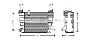 Теплообменник (AVA QUALITY COOLING: RTA4553)