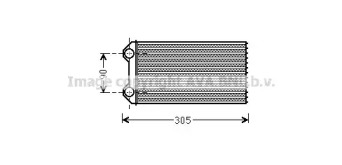 Теплообменник (AVA QUALITY COOLING: RTA6439)