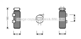 Осушитель (AVA QUALITY COOLING: RTD287)