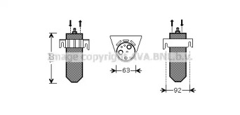 Осушитель (AVA QUALITY COOLING: RTD378)