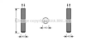 Осушитель (AVA QUALITY COOLING: RTD493)