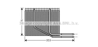 Испаритель (AVA QUALITY COOLING: RTV353)