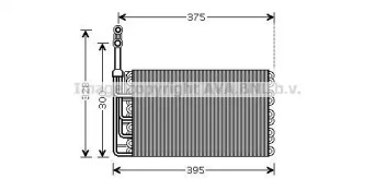 Испаритель (AVA QUALITY COOLING: RTV357)