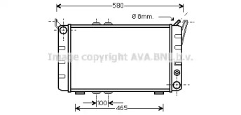 Теплообменник (AVA QUALITY COOLING: SA2001)