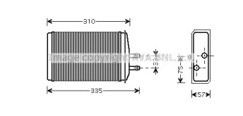 Теплообменник (AVA QUALITY COOLING: SA6016)