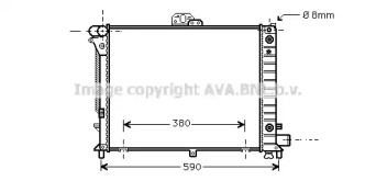 Теплообменник (AVA QUALITY COOLING: SB2046)