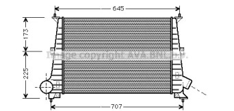 Теплообменник (AVA QUALITY COOLING: SB4047)