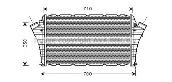 Теплообменник (AVA QUALITY COOLING: SB4066)