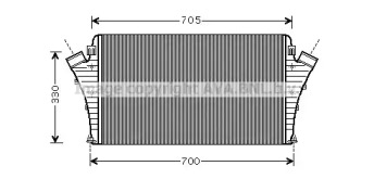 Теплообменник (AVA QUALITY COOLING: SB4068)