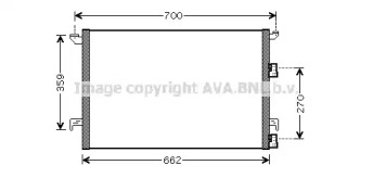 Конденсатор (AVA QUALITY COOLING: SB5058D)