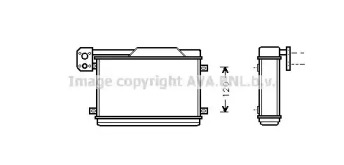 Теплообменник (AVA QUALITY COOLING: SB6013)