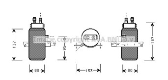 Осушитель (AVA QUALITY COOLING: SBD043)