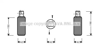 Осушитель (AVA QUALITY COOLING: SBD044)