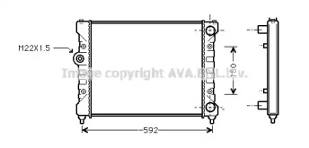 Теплообменник (AVA QUALITY COOLING: ST2024)