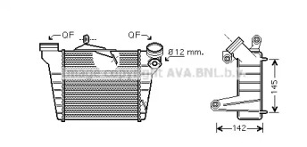 Теплообменник (AVA QUALITY COOLING: ST4036)