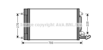 Конденсатор (AVA QUALITY COOLING: ST5038D)