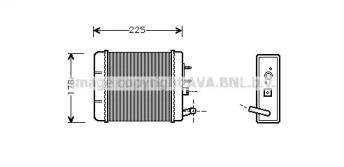 Теплообменник (AVA QUALITY COOLING: ST6014)