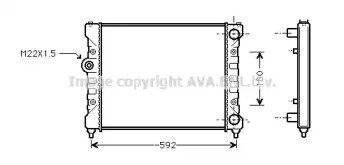 Теплообменник (AVA QUALITY COOLING: STA2024)