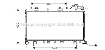 Теплообменник (AVA QUALITY COOLING: SU2045)