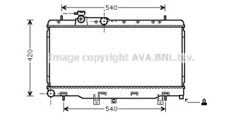 Теплообменник (AVA QUALITY COOLING: SU2052)