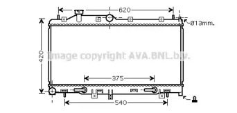 Теплообменник (AVA QUALITY COOLING: SU2068)