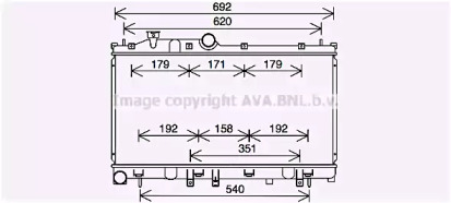 Теплообменник (AVA QUALITY COOLING: SU2113)