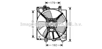 Вентилятор (AVA QUALITY COOLING: SU7506)