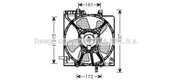 Вентилятор (AVA QUALITY COOLING: SU7510)