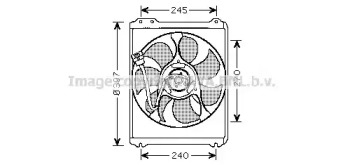 Вентилятор (AVA QUALITY COOLING: SU7514)