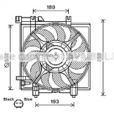 Вентилятор (AVA QUALITY COOLING: SU7516)