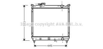 Теплообменник (AVA QUALITY COOLING: SZ2033)