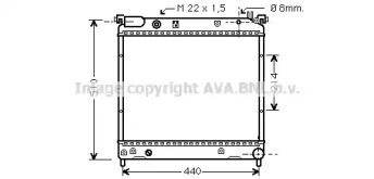 Теплообменник (AVA QUALITY COOLING: SZ2036)