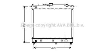 Теплообменник (AVA QUALITY COOLING: SZ2055)